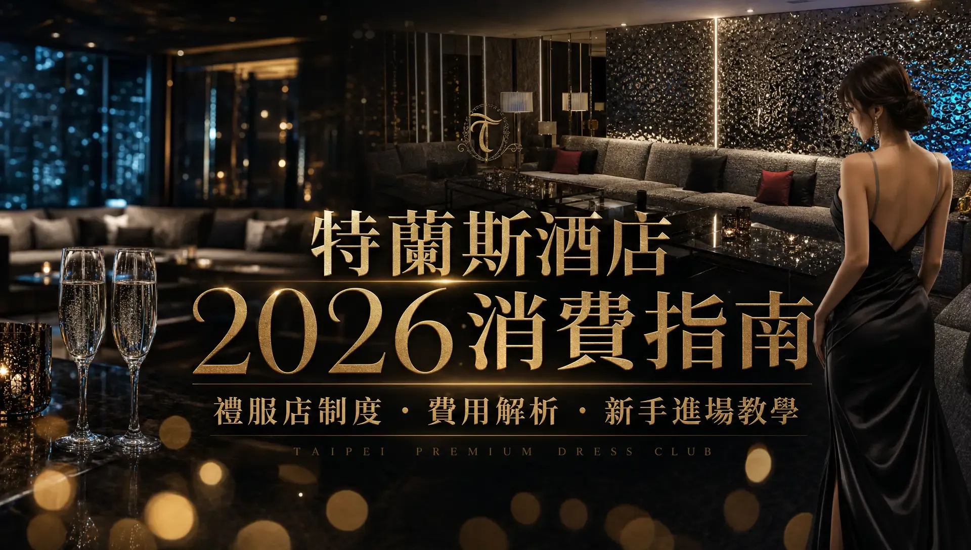 特蘭斯酒店消費指南：2026最新禮服店制度、費用解析與新手進場教學