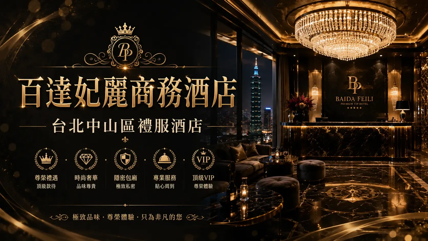 百達妃麗商務酒店 封面圖